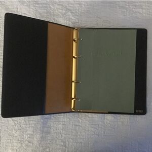 Gucci Black and Gold Planner